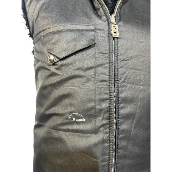 Bogner Women's Reversible Faux Fur & Nylon Vest Size 6 small - Picture 5 of 9